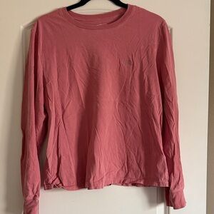 North Face Long Sleeve Tee - Dusty Rose